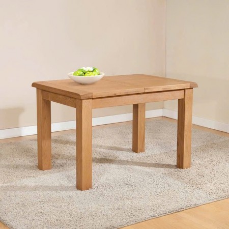 Forrester : Bàn Ăn Gỗ Sồi Kéo Giản 1m5 ⇔ 1m85 ⇔ 2m2